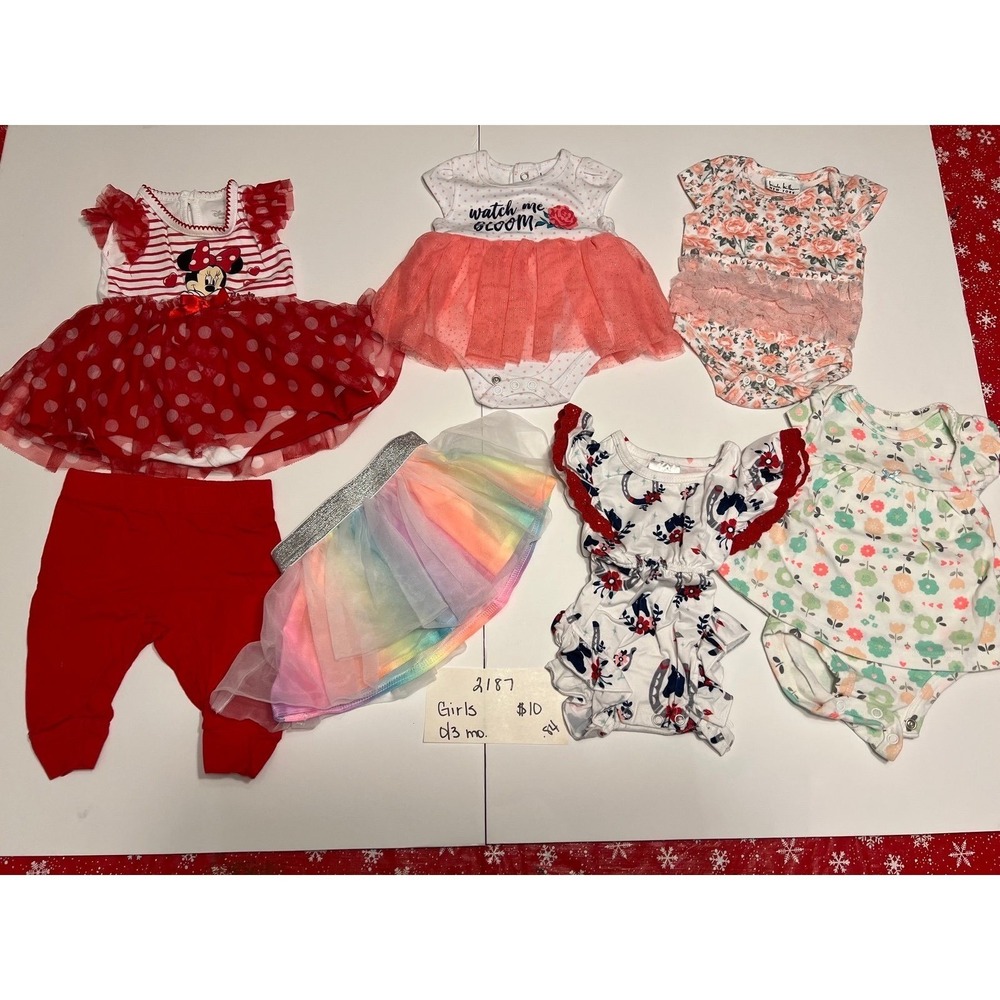 Girls‎ 0/3 month clothes (2187)